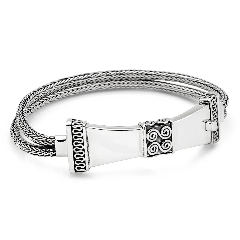 diamond bangle bracelets for women -diamond bangle bracelets for women -Rope Bridge Bracelet