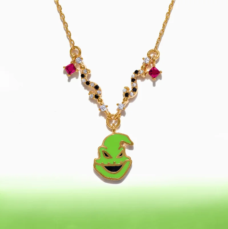 bridal necklaces for women -Disney Oogie Boogie Necklace