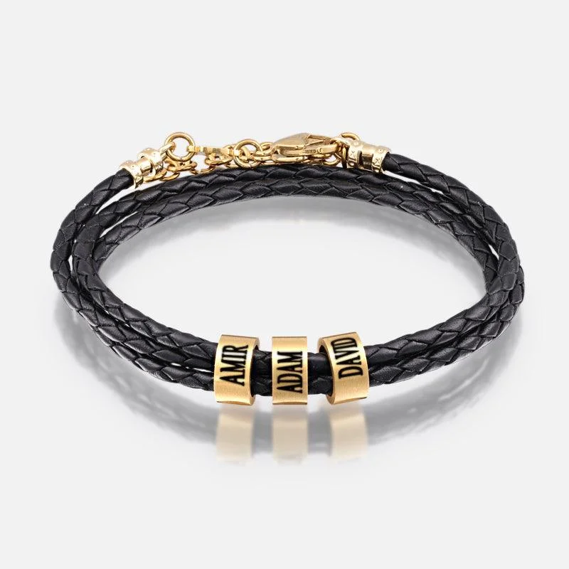 multi-layered bangles for women -multi-layered bangles for women -Mason Bracelet - Gold