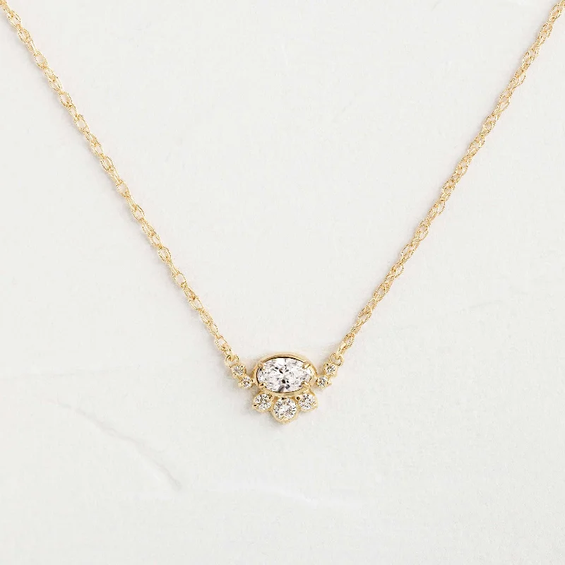 luxury diamond necklaces for women -A Bridge Between Necklace