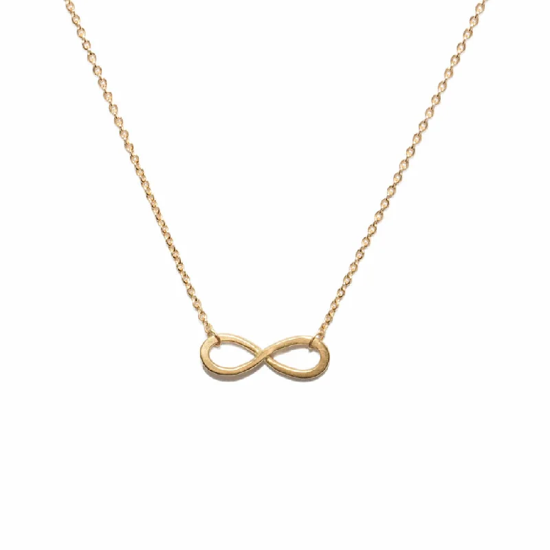 classic necklaces for women -<!--NK880-->mini infinity necklace