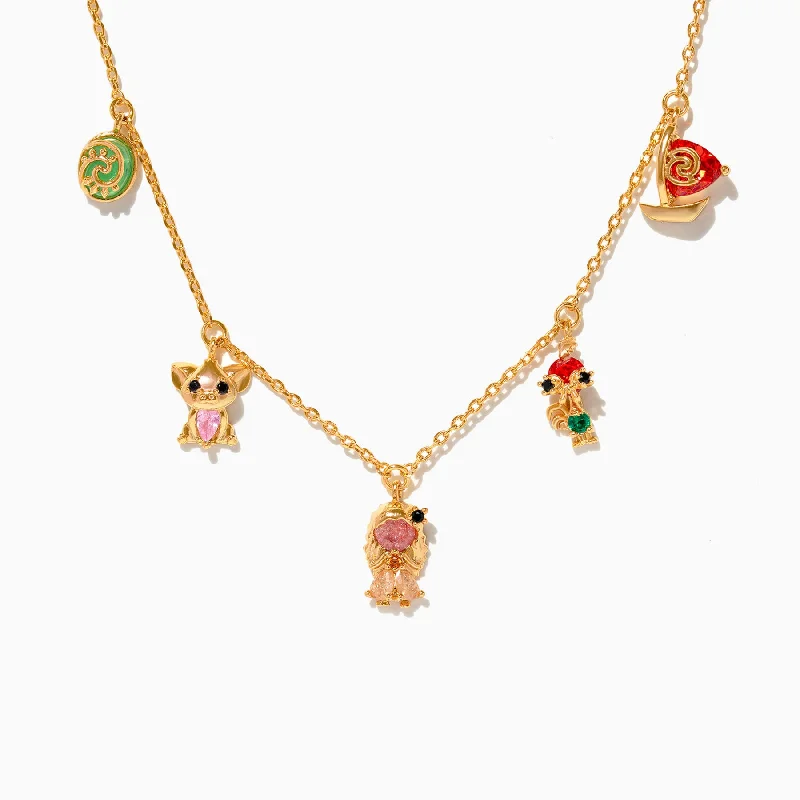 cute necklaces for women -Disney Princess Moana Necklace