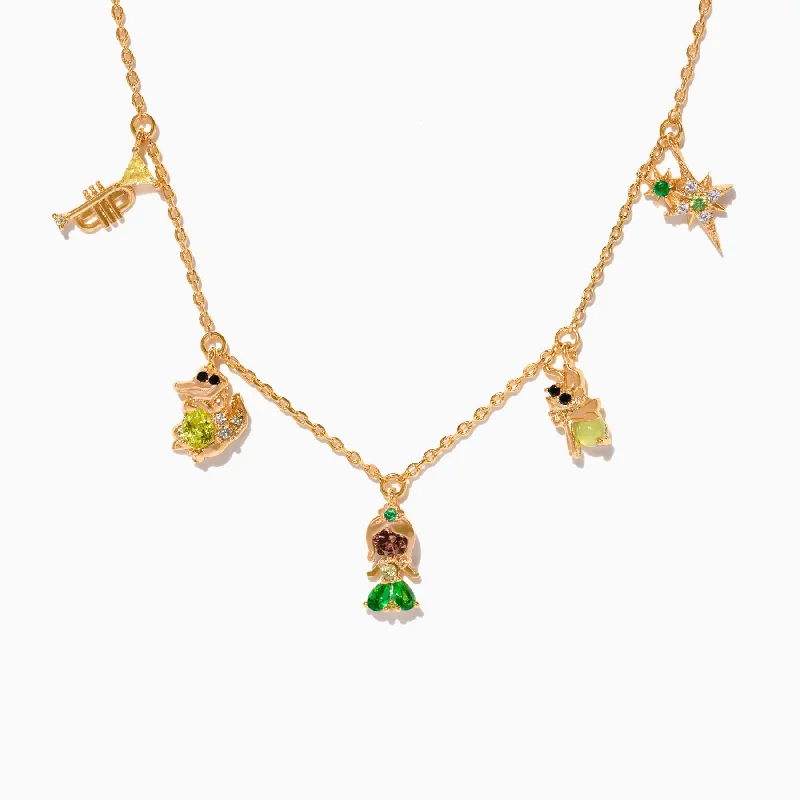 fine jewelry necklaces for women -Disney Princess Tiana Necklace