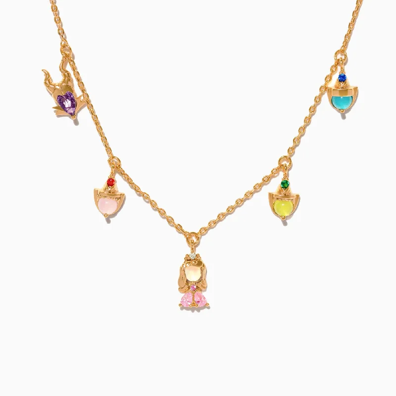 charm necklaces for women -Disney Princess Sleeping Beauty Necklace