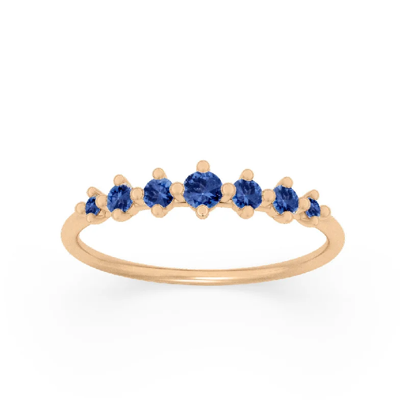 sapphire rings for women -Meissa Ring, Blue Sapphire