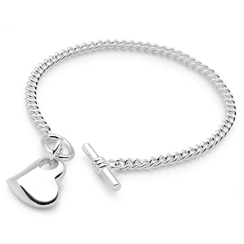 women’s bangles -women’s bangles -Issimo Heart Bracelet