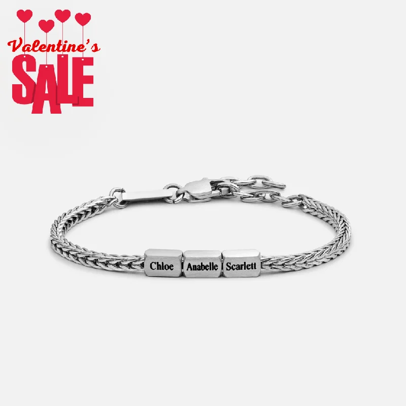 bridal bangles for women -bridal bangles for women -Oliver Bracelet - Silver