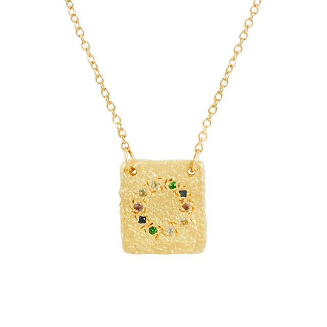 gold pendant necklaces for women -Tesorito pacifico necklace