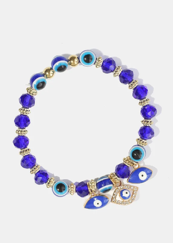 women’s bracelet sets -women’s bracelet sets -Blue Evil Eye Bracelet