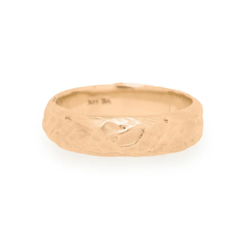 luxury gold rings -Rio Band