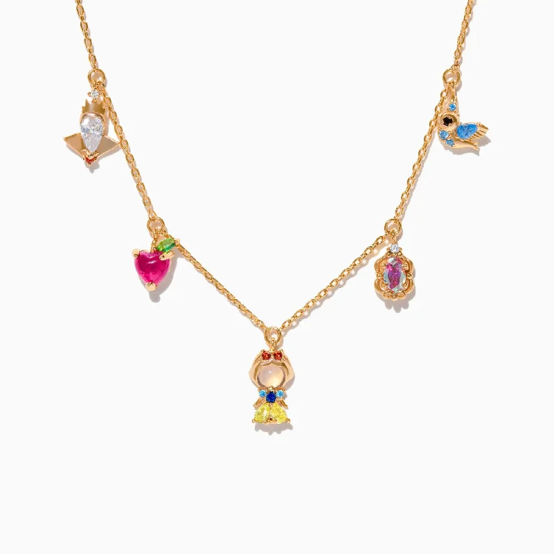 trendy gold necklaces for women -Disney Princess Snow White Necklace