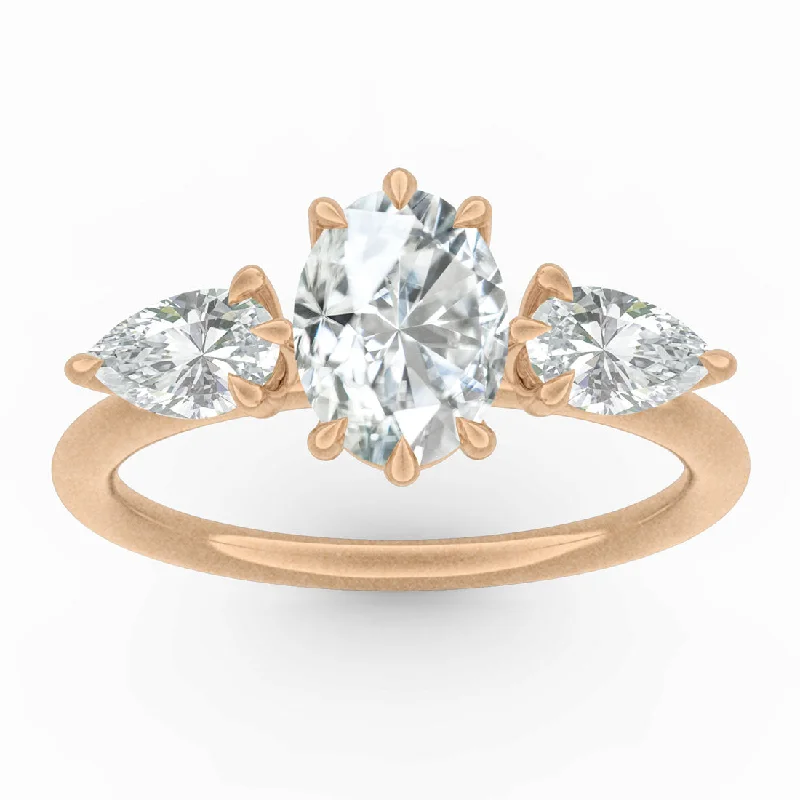 sophisticated rings for women -Carmenta Engagement Ring