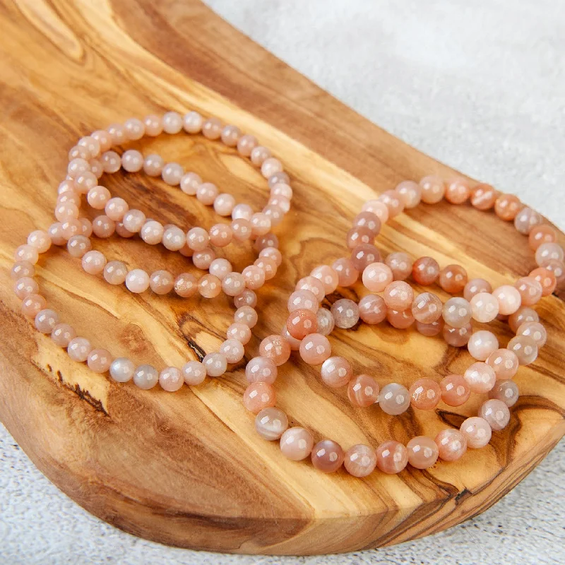 elegant bracelets for women -elegant bracelets for women -Sunstone Beaded Bracelet