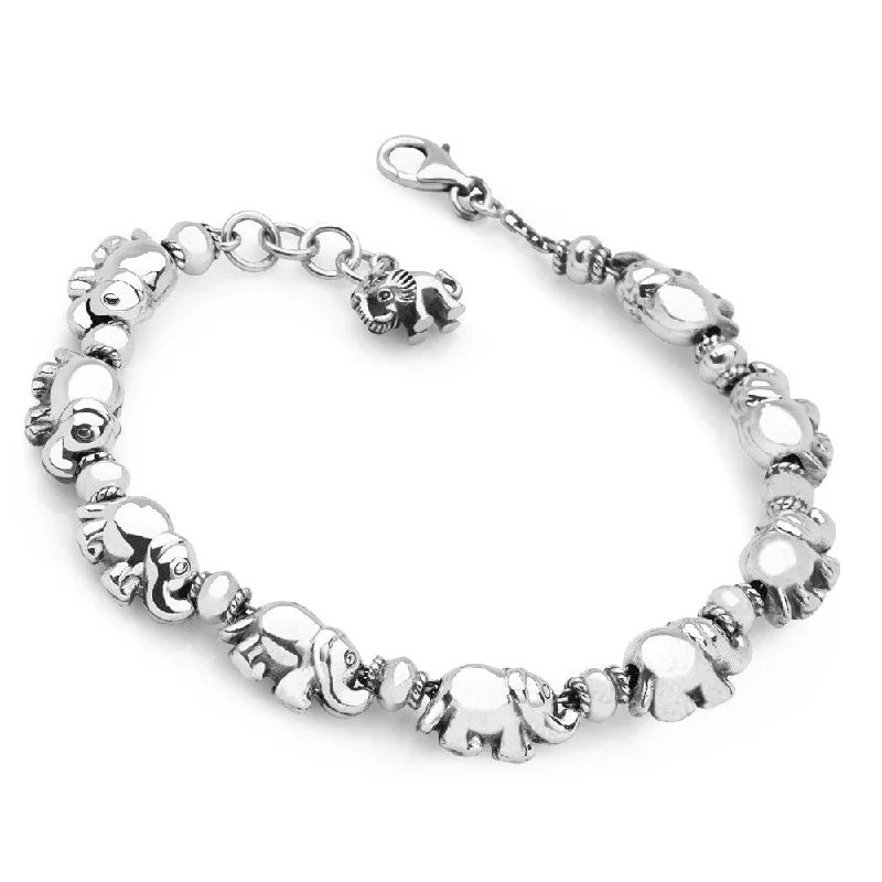 elegant tennis bracelets for women -elegant tennis bracelets for women -Elephant Family Bracelet