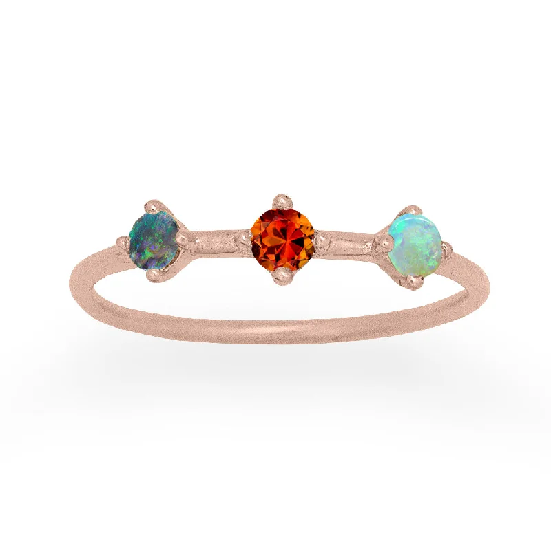 classic rings for women -Orion's Belt Ring, Scorpio