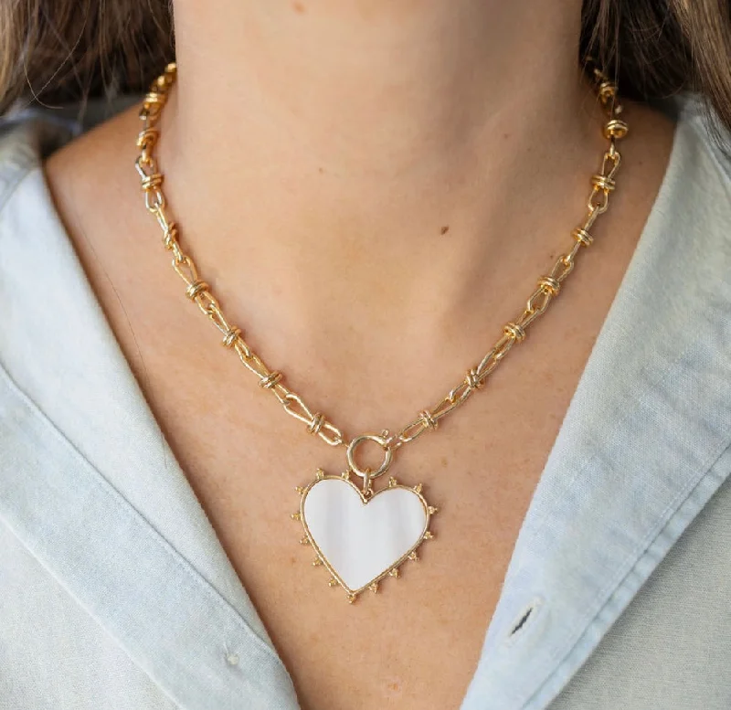 women’s necklaces -Kindness and Love Heart Necklace