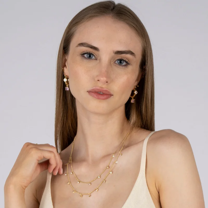 minimalist necklaces for women -Marguerite Charm Necklace