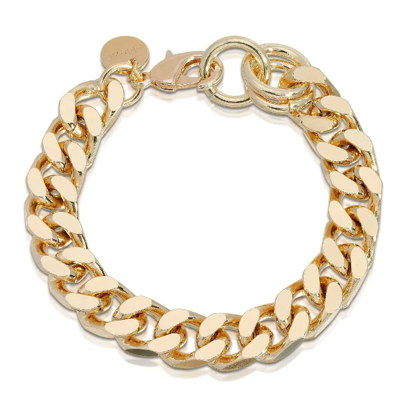 luxury gold bracelets -luxury gold bracelets -Men'S Curb Chain Bracelet