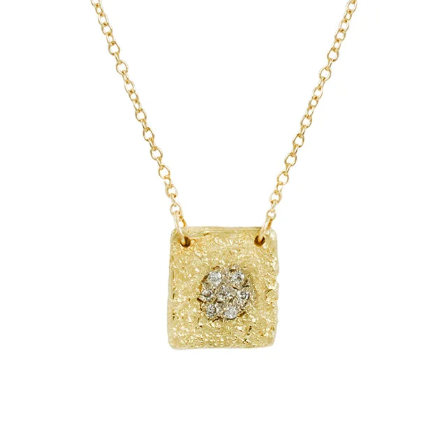 diamond pendant necklaces for women -Tesorito Gilda necklace