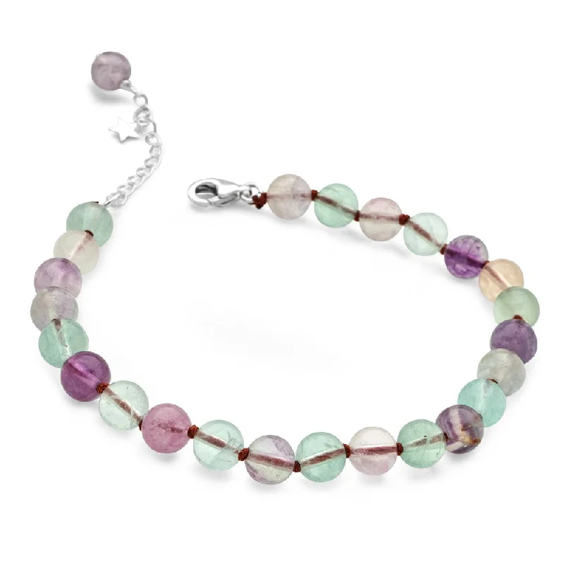 wedding bracelets for women -wedding bracelets for women -Beaded Fluorite Bracelet