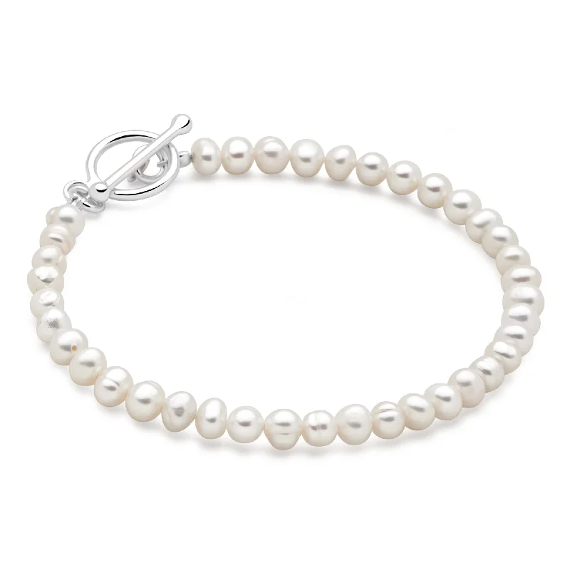 customizable bangles for women -customizable bangles for women -Pearl Stream Bracelet