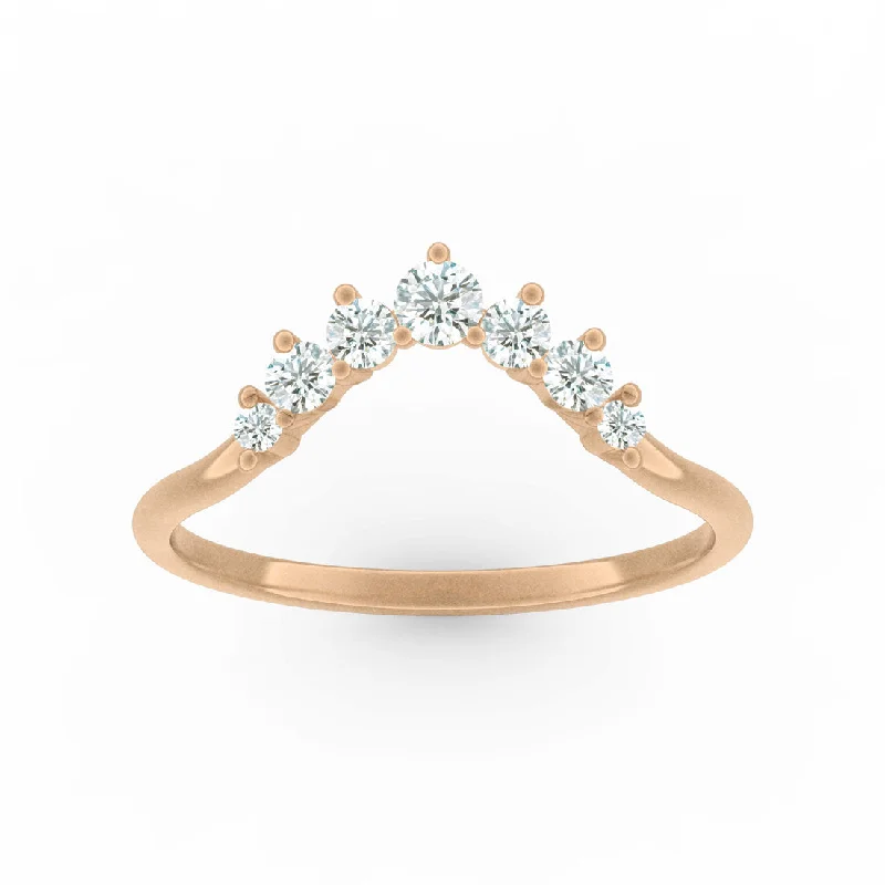 stackable diamond rings -Ulla Ring