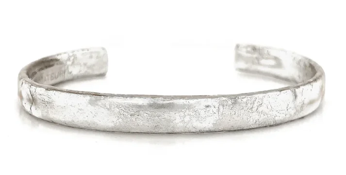 customizable bangles for women -customizable bangles for women -Silver Leaf Cuff Bracelet by Evocateur