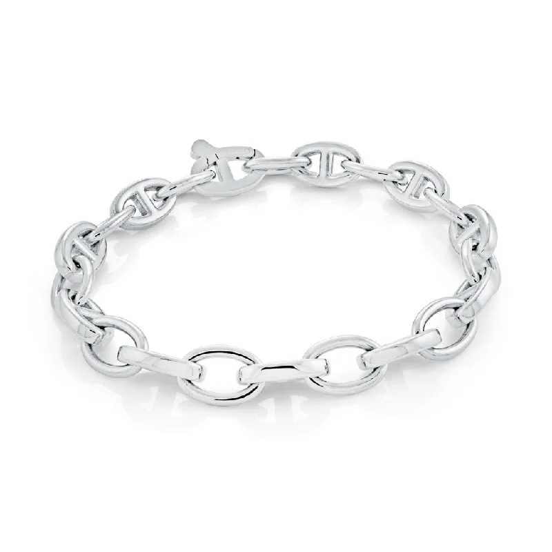 minimalistic bracelets for women -minimalistic bracelets for women -Stainless Steel Mariner Link Men's Bracelet