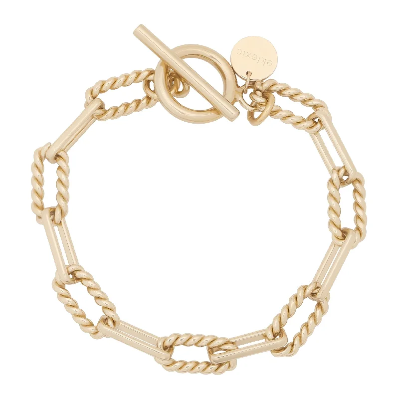 unique bangles for women -unique bangles for women -Enzo Toggle Chain Bracelet