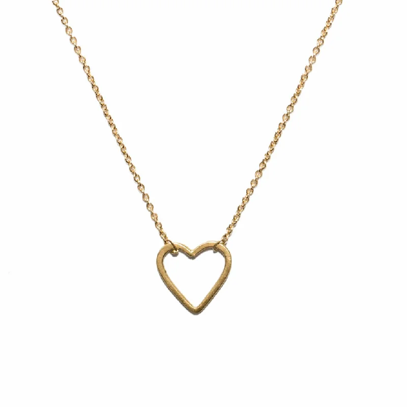 unique necklaces for women -<!--NK888-->mini heart necklace