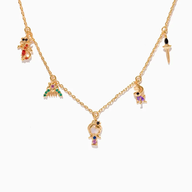 romantic necklaces for women -Disney Princess Mulan Necklace