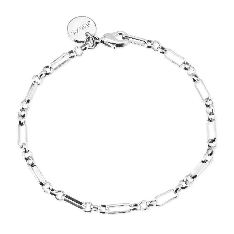 eco-friendly bracelets for women -eco-friendly bracelets for women -Silver Small Multi Link Chain Bracelet